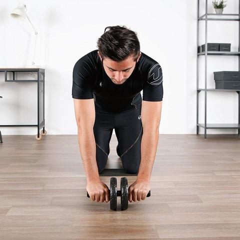 Double Wheel Ab Roller Trainer