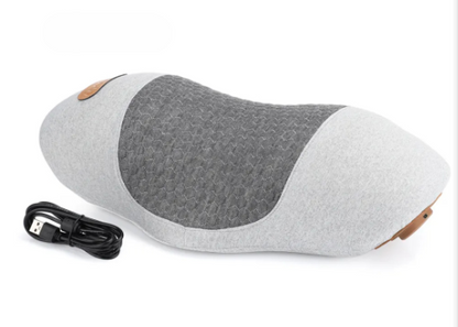 Spine-Assisted Sleep Heating Pillow